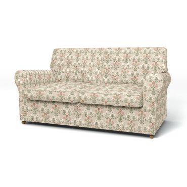 IKEA - Ängby 2 Seater Sofa Cover, Pink Sippor, BEMZ x BORÅSTAPETER COLLECTION - Bemz