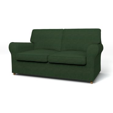 IKEA - Ängby 2 Seater Sofa Cover, Deep Green, BEMZ NATURE'S PALETTE COLLECTION - Bemz