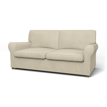 IKEA - Ängby Sofa Bed Cover, Cream, Bouclé & Texture - Bemz