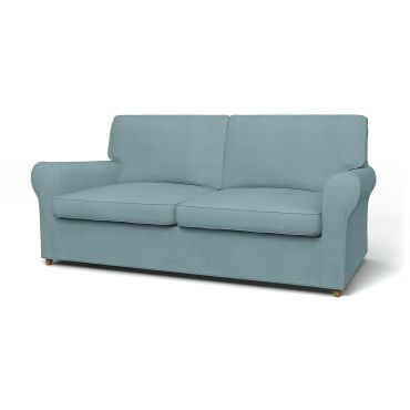 IKEA - Ängby Sofa Bed Cover, Dusty Blue, Linen - Bemz