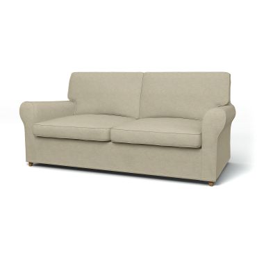 IKEA - Ängby Sofa Bed Cover, Soft White, Bouclé & Texture - Bemz