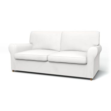 IKEA - Ängby Sofa Bed Cover, Absolute White, Cotton - Bemz