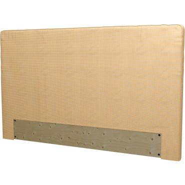 IKEA - Arnavik Headboard Cover, Sun Yellow, Cotton - Bemz