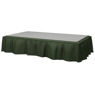 Bed Skirt, Moss, Linen - Bemz