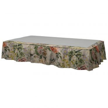 Bed Skirt, Delft Flower - Tuberose, Linen - Bemz