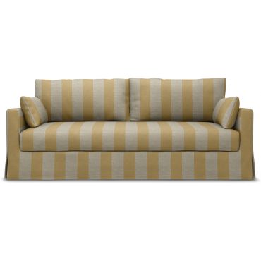 IKEA - Hyltarp 3 seater sofa, Sun Yellow, Linen - Bemz
