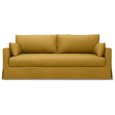 IKEA - Hyltarp 3 seater sofa, Honey Mustard, Cotton - Bemz