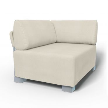 IKEA - Mysinge Corner Module Sofa Cover, Unbleached, Linen - Bemz