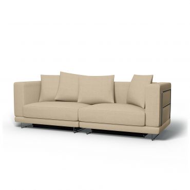IKEA - Tylösand Sofa Bed Cover, Unbleached, Linen - Bemz