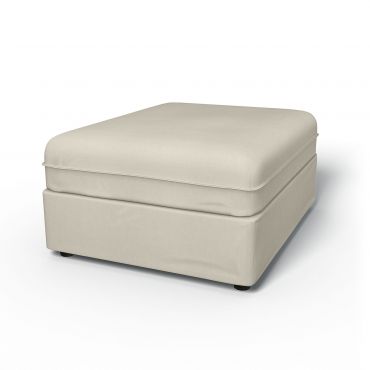 IKEA - Vallentuna Seat Module Cover 80x100cm 32x39in, Unbleached, Linen - Bemz