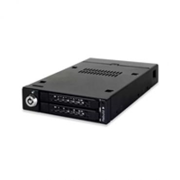 ToughArmor Backplane RAID, 2x 2.5" SATA HDD/SSD -> 1x 3.5" laitepaikkakotelo, musta