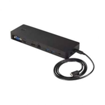 3.2 Gen1 USB-C Port Replicator -porttitoistin, 90W, musta