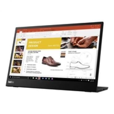 14" ThinkVision M14, Full HD -mobiilinäyttö, musta
