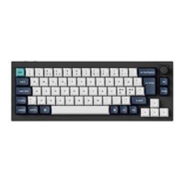 Q2 Max, langaton mekaaninen näppäimistö, 65%, Gateron Jupiter Red, Carbon Black