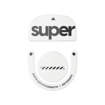 Superglide (Type-C) for Logitech G PRO X SUPERLIGHT 2, hiiren tassusarja, valkoinen
