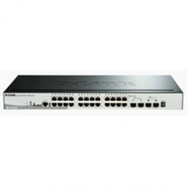 DGS-1510, 24xRJ45, 2xSFP, 2xSFP+, 1Gbit, Hallittu, PoE