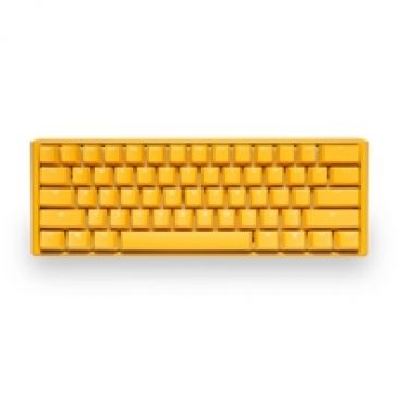 One 3 Mini Yellow, mekaaninen näppäimistö, 60%, Cherry MX Blue, keltainen