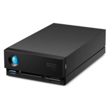 4TB 1big Dock SSD Pro -tallennushubi, TB3/USB 3.1, musta