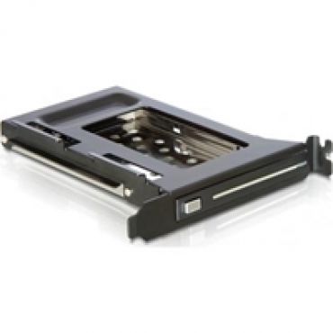 2.5" SATA-kovalevykasetti PCI-peitelevyssä, musta