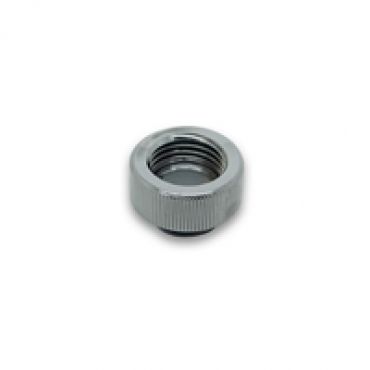 EK-AF Extender jatkoliitin, 8mm, G1/4" uros -> G1/4" naaras, musta nikkeli