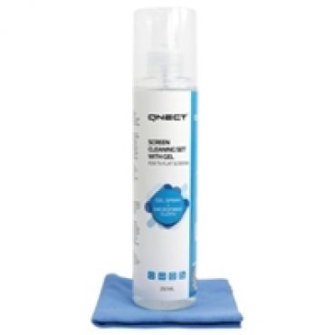 Screen Clean Set Gel -puhdistussarja, sis. 250ml geelin + mikrokuituliinan