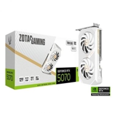 GeForce RTX 5070 Twin Edge OC White Edition -näytönohjain, 12GB GDDR7