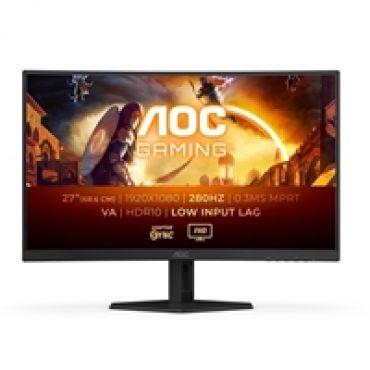 27" C27G4ZXE, kaareva 280Hz Full HD -pelimonitori, musta