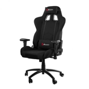 Inizio Gaming Chair, kangasverhoiltu pelituoli, musta