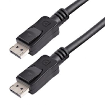 DisplayPort 1.2 -näyttökaapeli, 5m, musta