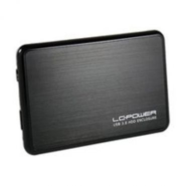 Ulkoinen 2.5" SATA-kiintolevykotelo, 3.2 Gen1 USB-A, musta