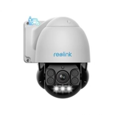 RLC-823A Smart 8MP PTZ PoE Camera with Spotlights -valvontakamera, valkoinen/musta