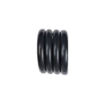 EPDM-letku, 11mm/8mm, musta