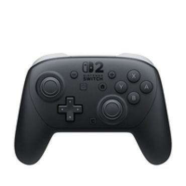 Switch 2 Pro Controller -peliohjain, musta