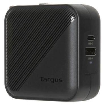 65W GaN USB-C/A -verkkovirtalaturi, musta