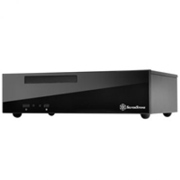 ML09 Milo Mini-ITX -kotelo, musta