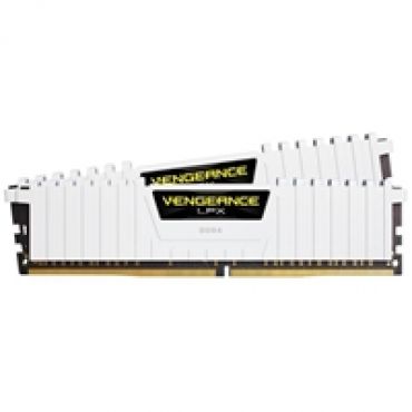 16GB (2 x 8GB) Vengeance LPX, DDR4 3200MHz, CL16, 1.35V, valkoinen