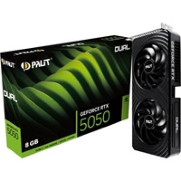 GeForce RTX 5050 Dual -näytönohjain, 8GB GDDR7