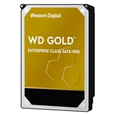 10TB WD Gold HDD, 3.5" sisäinen kiintolevy, SATA III, 7200 rpm, 256MB