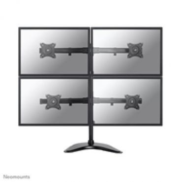 10-27" x4 Select Monitor Desk Mount, näyttövarsi/jalusta pöydälle neljälle näytölle, musta