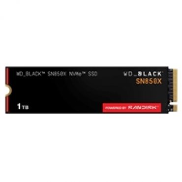 1TB WD_BLACK SN850X, NVMe SSD-levy, M.2 2280, PCIe Gen4 x4, 7300/6300 MB/s