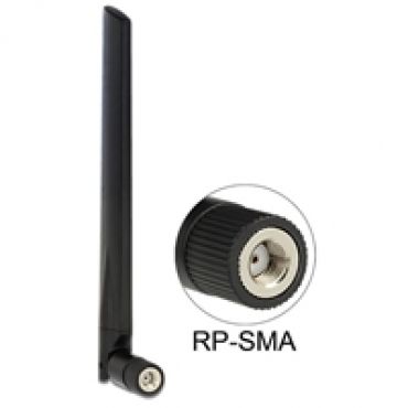 WLAN 802.11 ac/a/h/b/g/n -antenni, RP-SMA, ympärisäteilevä
