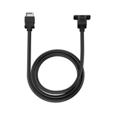 USB-C 10Gbps Cable - Model E -kaapeli, 1m, musta