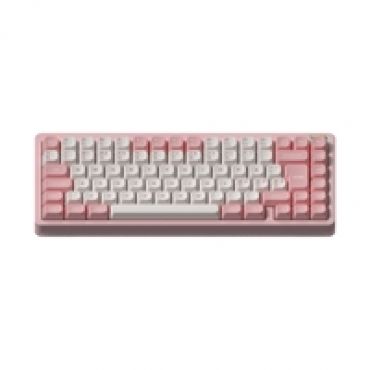 Halo75 V2, langaton mekaaninen näppäimistö, 75%, Raspberry Switch, Sakura Fizz