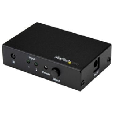 HDMI-kytkin, 2-porttinen, 4K60Hz, musta