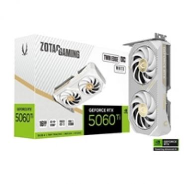 GeForce RTX 5060 Ti Twin Edge OC White Edition -näytönohjain, 16GB GDDR7