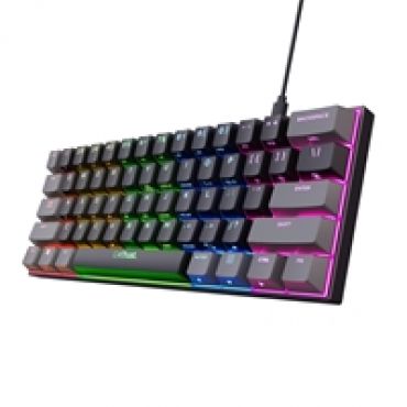 GXT 867 Acira, mekaaninen pelinäppäimistö, 60%, Outemo Red, musta/harmaa