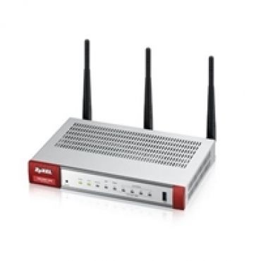 USG20W-VPN -palomuuri, pelkkä laite, IEEE 802.11ac/n, hopea/punainen