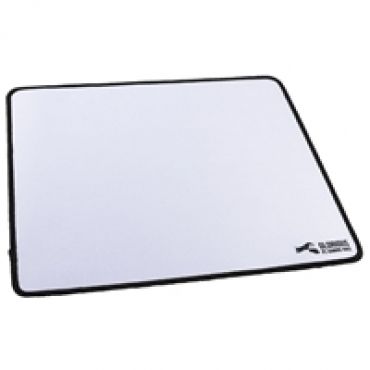 Large Gaming Mouse Pad - White Edition -pelihiirimatto, valkoinen/musta