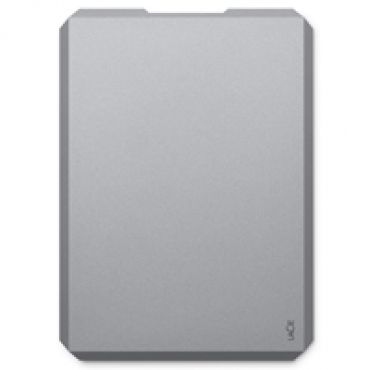 2TB Mobile Drive, 2.5" ulkoinen kiintolevy, USB 3.1 Type-C, Space Grey