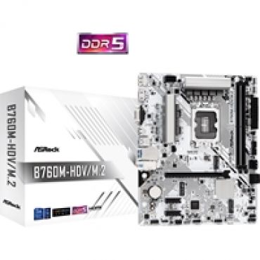 B760M-HDV/M.2, mATX-emolevy